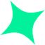 Decorative green star - SoyRage Creative element
